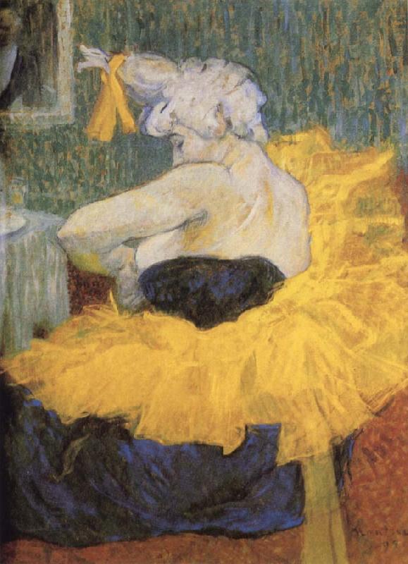 Henri de toulouse-lautrec The Clowness Cha u kao oil painting picture